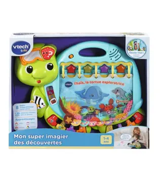 LIVRE INTERACTIF – MON SUPER IMAGIER DES DÉCOUVERTES – VTECH