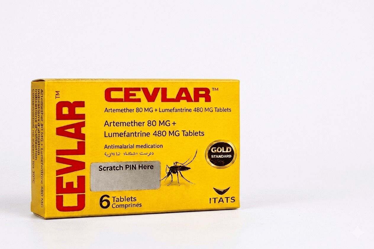 CEVLAR Antimalarial Tablets, 6 Pack