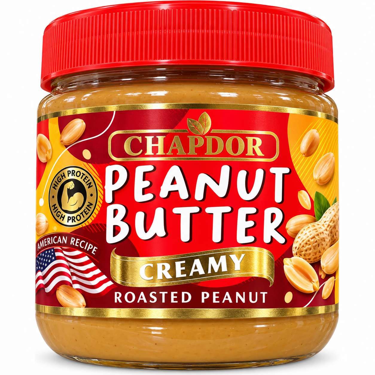 Chapdor Beurre de Cacahuètes Crémeux – 400 g