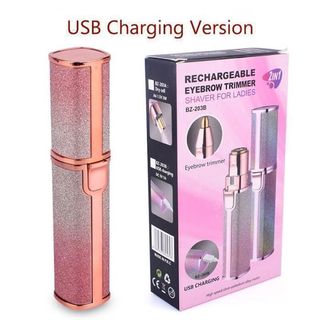Épilateur électrique 2-en-1 – Rechargeable – Indolore – Pour femme