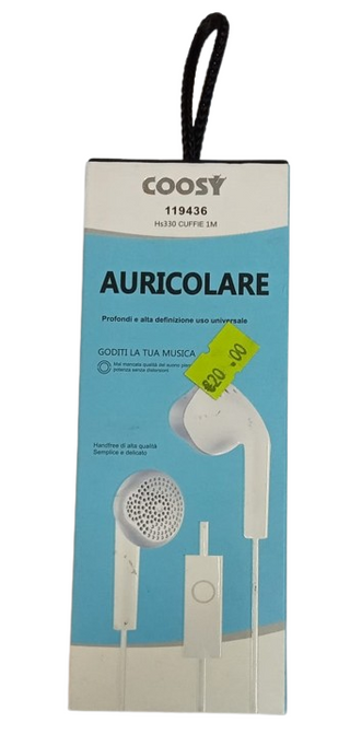 🎧 ★ AURICOLARI COOSY HS330 – AUDIO NITIDO & AFFIDABILE ★
