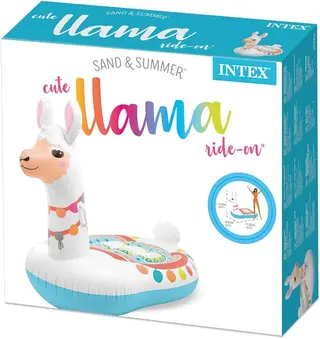 Bouée Lama Gonflable
