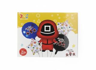 Set de Ballons Thème Squid Game – Décoration de Fête Originale