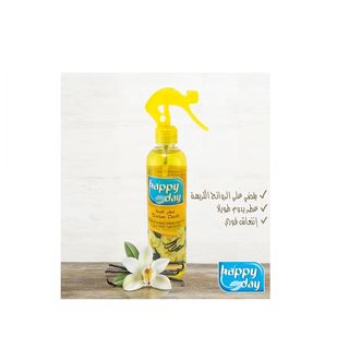 Désodorisant Spray Vanille 400ml HAPPYDAY