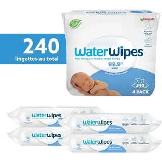 WATERWIPES LINGETTES BEBE B240