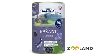BALTICA Smaki Regionów: bażant z sarniną 400g