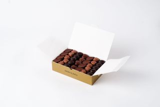 Ballotin Daskalidès avec assortiment chocolats sans sucre (750g)