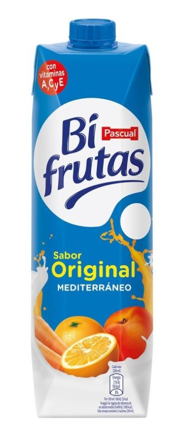 Pascual Bifrutas Mediterráneo Boisson Lactée aux Fruits – 1 L