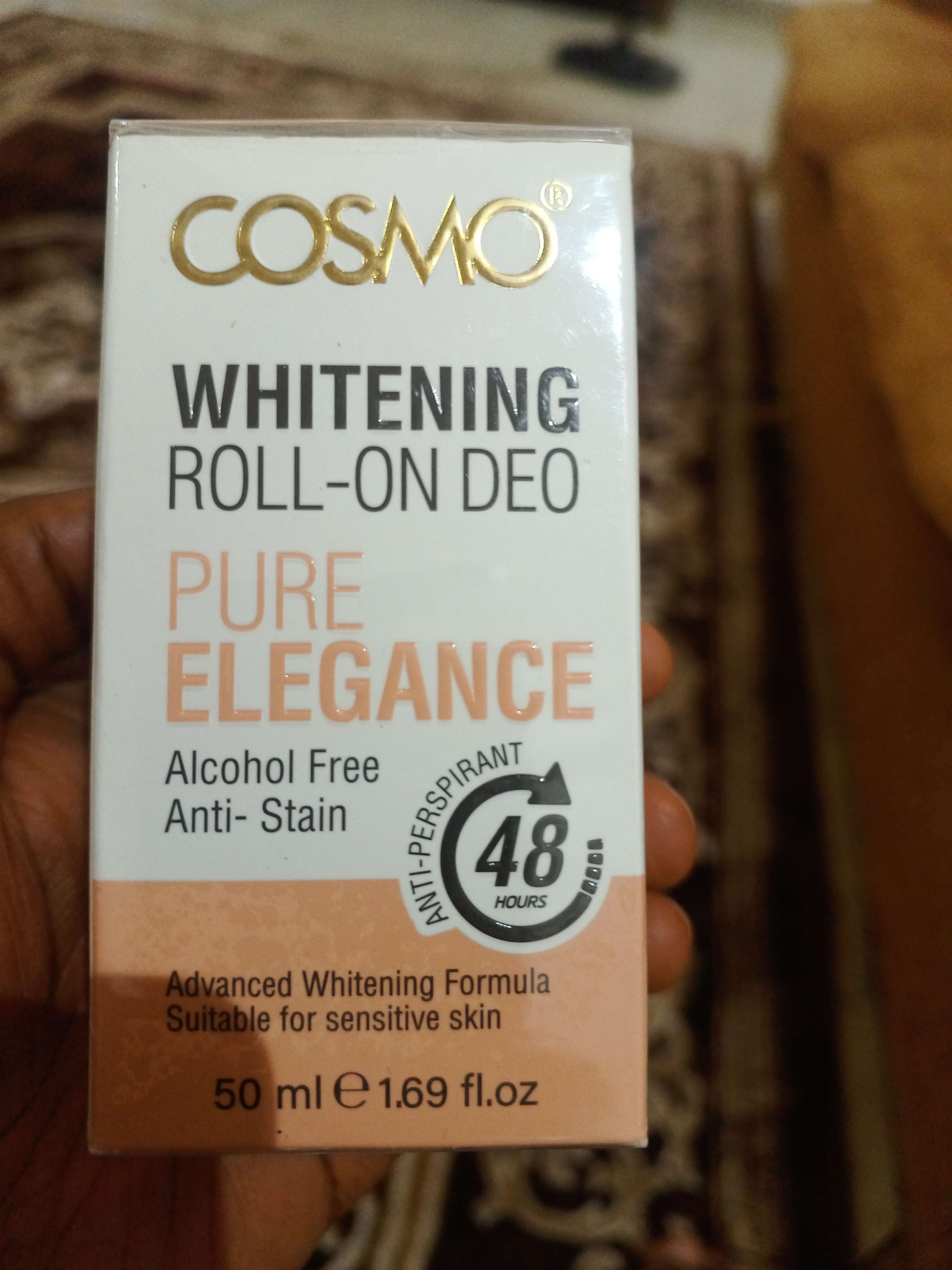 COSMO Pure Elegance Roll-On Deo, 50ml