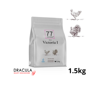 77 Seven Seven Victoria I z indykiem dla kota 1.5kg