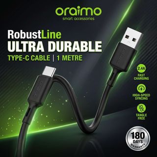Cable USB ULTRA DURABLE TYPE-C FAST CHARGING