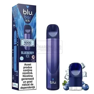 Kit Blu Bar Blueberry Ice 20MG (1 capsula)