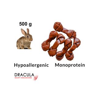 MIĘKKIE WĘZĘŁKI Z KRÓLIKA 500g