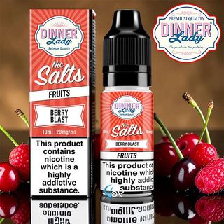 Dinner Lady Bar Salts Berry Blast 20mg 10ml
