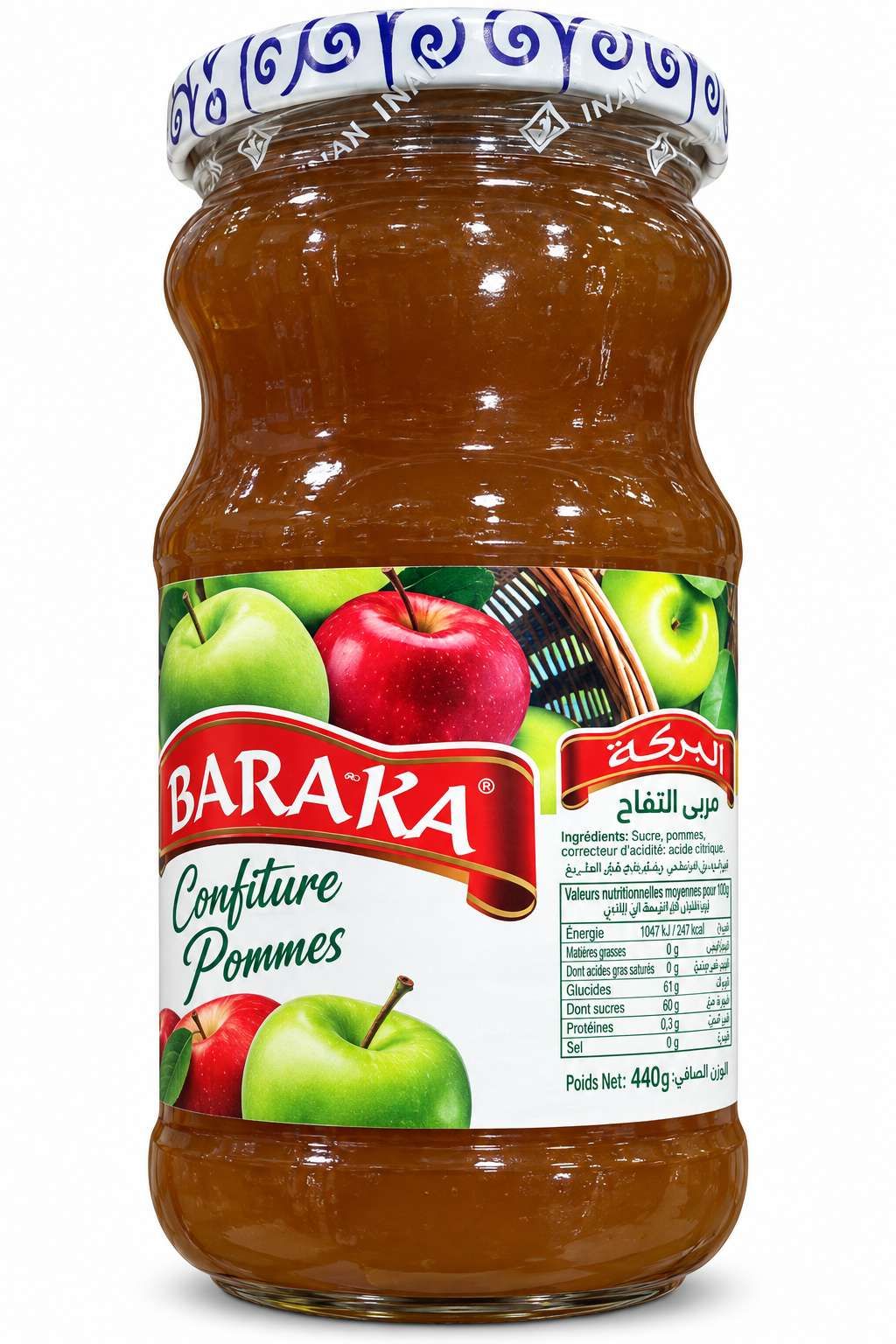 El Baraka Confiture de Pommes – 440 g