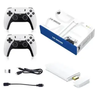 Boîtier de jeu vidéo M15 2,4 GHz, manette rétro, sortie HDMI 4K et contrôleur sans fil