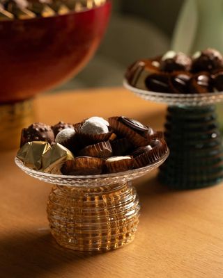Coupe Champignon ambre - chocolat