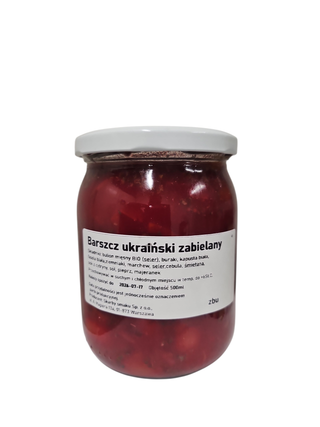 Barszcz ukraiński zabielany 500ml – Skarby Smaku