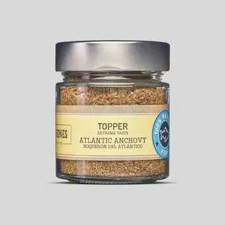 Topper natural de boquerones para perros y gatos