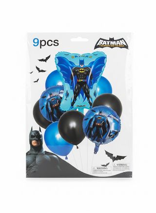 Kit 9 Ballons Batman – Bouquet Déco Premium pour Fête Enfant