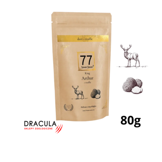 77 Seven Seven Arthur+ Crispy Bites z suszonego jelenia z truflami 70g