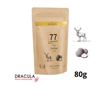 77 Seven Seven Arthur+ Crispy Bites z suszonego jelenia z truflami 70g