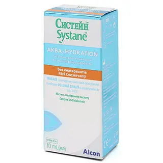 Зволожуючі краплі Alcon Systane Aqua , 10мл