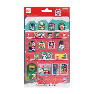 Stickers de Noël - Calendrier de l'avent