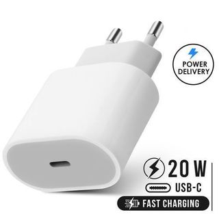 Chargeur USB-C 20 W Apple pour iPhone 12, blanc