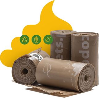 Eco Pets Ekologiczne woreczki na psie odchody 15szt. mocne (1 rolka)
