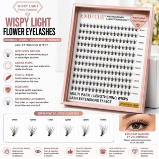 Cils Postiches Wispy Light Effet Naturel Multi Longueurs — Gshop