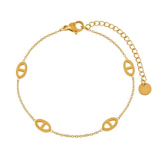 Bracelet de luxe plaqué or BGN144