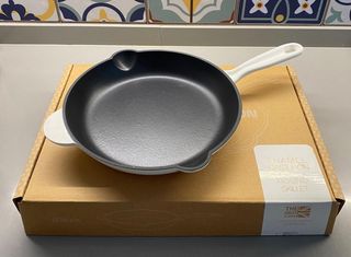 Frigideira ferro fundido redonda branca Spear&Jackson