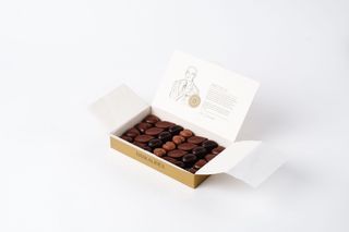 Ballotin Daskalidès avec assortiment chocolats sans sucre (375g)