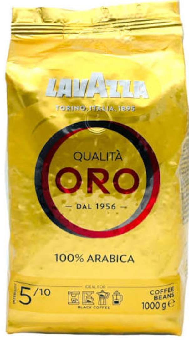 Lavazza Qualità Oro 100% Arabica Café en Grains – 1 kg