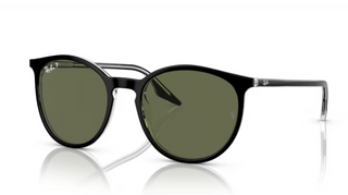 RAYBAN RB2204 Negro sobre transparente
