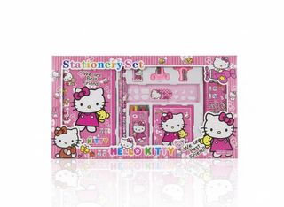 Coffret Papeterie Hello Kitty Deluxe – Set Créatif Complet (10+ Accessoires)