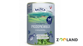 BALTICA Smaki Regionów: przepiórka z wołowiną 400g