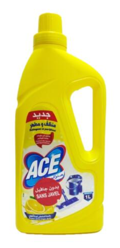 Ace Maison Nettoyant et Purifiant Sans Javel Citron – 1 L