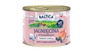BALTICA Kot dorosły jagnięcina 185g - dla sterylizowanych/z wrażliwym układem pokarmowym