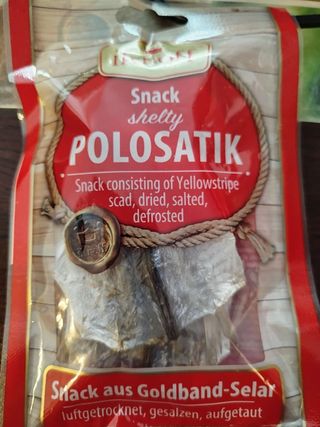 Przekaska z wieloryba zoltego