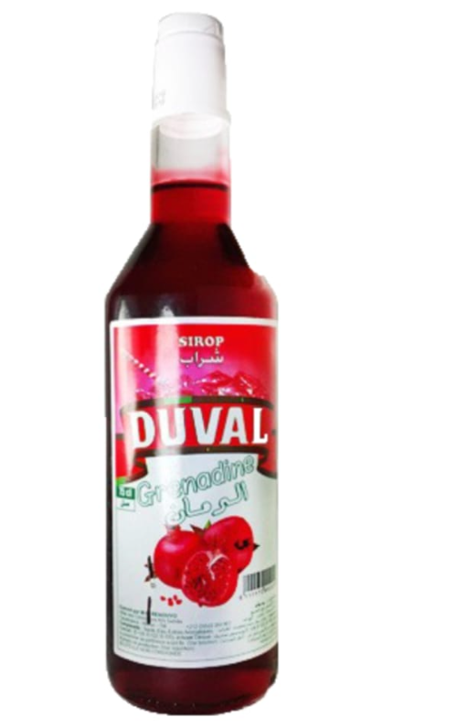 Sirop de sucre à la grenade DUVAL