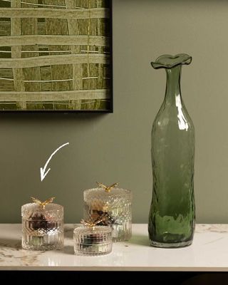 Bonbonnière papillon MF - Chocolat