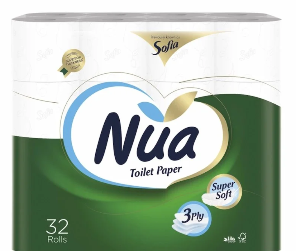 papier toilette Nua 32 rouleaux