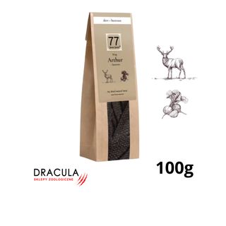 77 Seven Seven Arthur+ Stripes z suszonej jeleniny z burakiem 100g