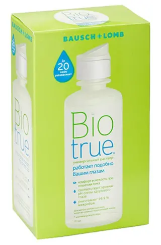 Розчин для лінз Bausch + Lomb Biotrue, 60 мл