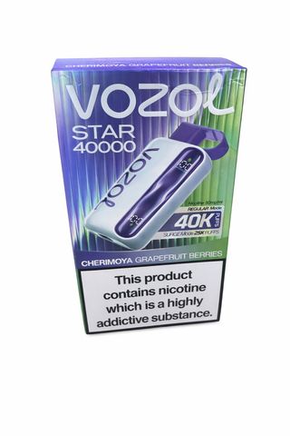 VOZOL CHERIMOYA GRAPEFRUIT BERRIES 40K 5%