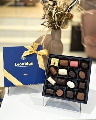 Boite Héritage bleu MM chocolat