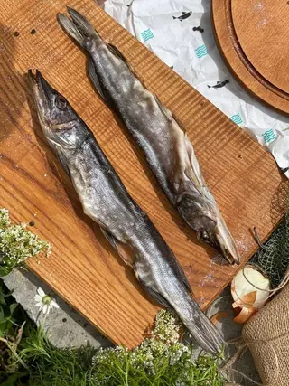 Риба Щука в'ялена, патрана 1шт