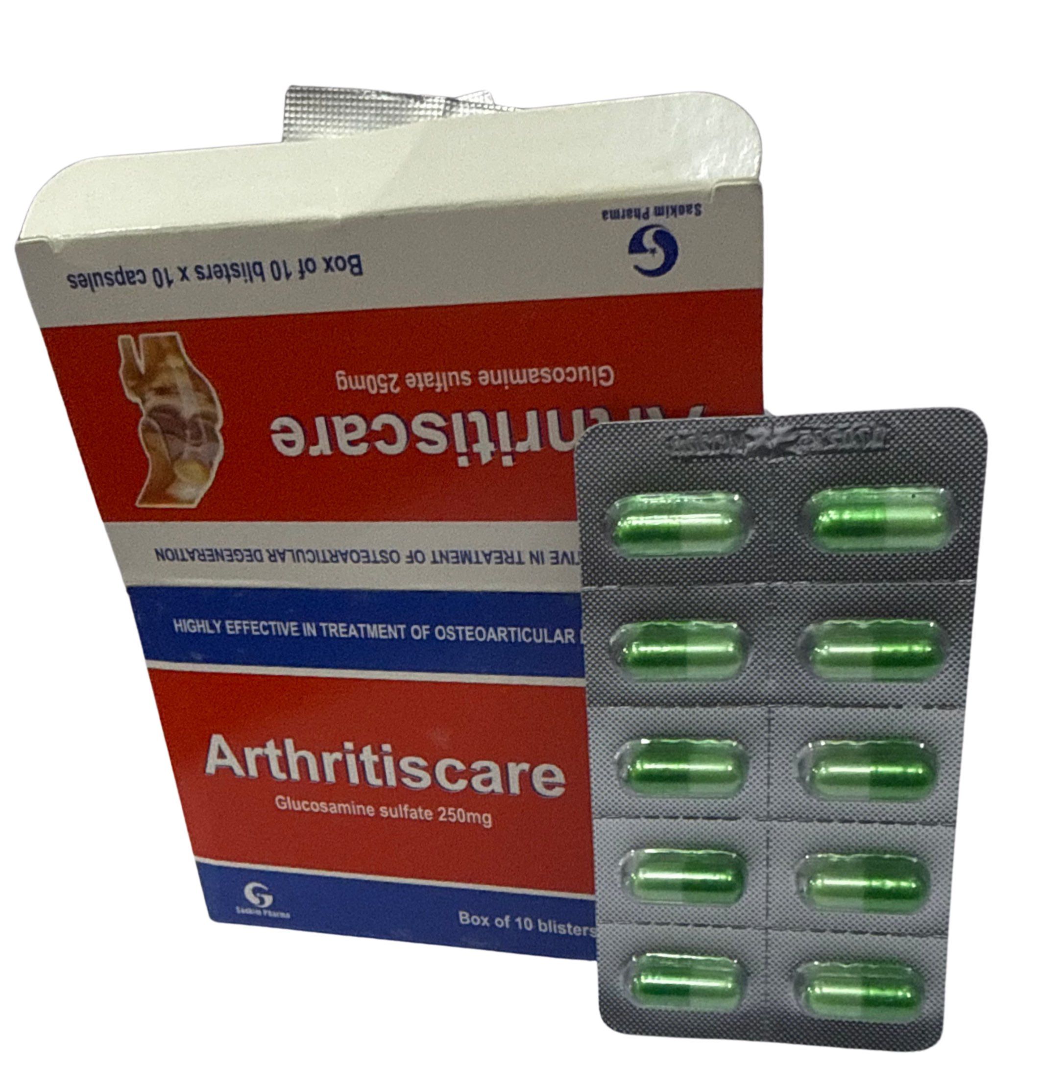 Saokim Pharma Arthritiscare Glucosamine Tablets 250Mg, 10X10
